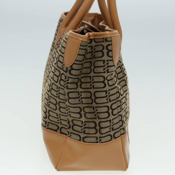 BALENCIAGA Hand Bag Canvas Beige Auth bs16210 - Picture 5 of 16